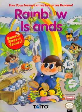 Rainbow Islands (USA) box cover front